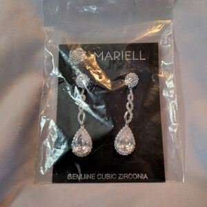 NEW Cubic Zirconia Drop Earrings